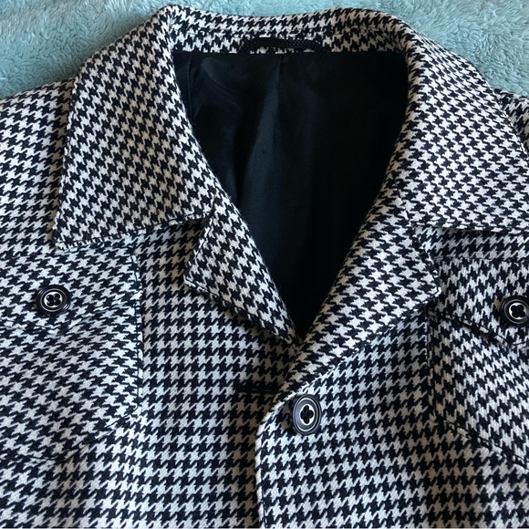 Vintage Rivera wool blend blazer houndstooth - Picture 4 of 9